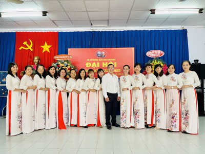 Đại hội chi bộ trường Mầm non Tuổi Ngọc nhiệm kỳ 2022-2025.