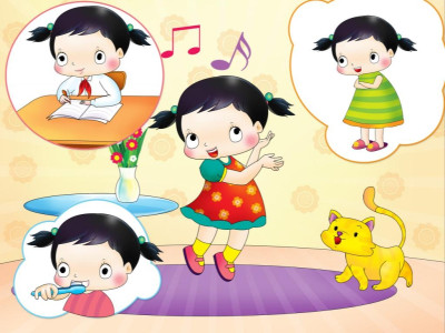 Mạng chủ đề "Bản thân của bé" - Khối Mầm