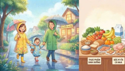KHI MÙA MƯA ĐẾN, BA MẸ CẦN LƯU Ý