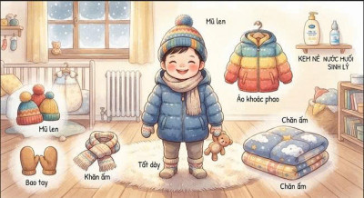 CẦN CHUẨN BỊ NHỮNG GÌ CHO TRẺ VÀO MÙA LẠNH