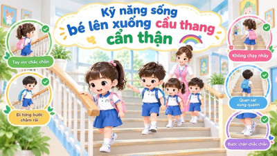 KỸ NĂNG LÊN XUỐNG CẦU THANG