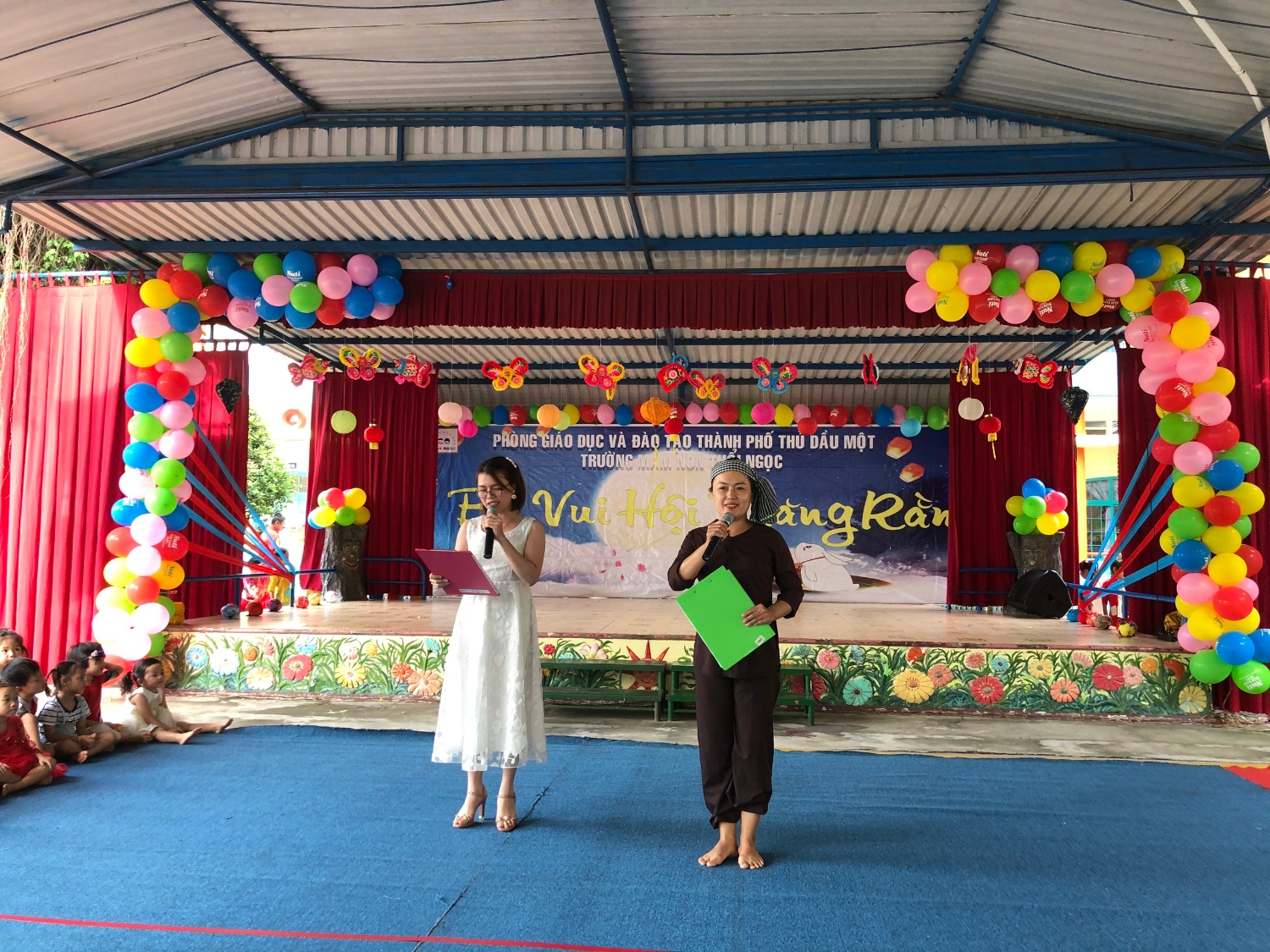 CÁC BÉ TRƯỜNG MẦM NON TUỔI NGỌC "VUI TRUNG THU"