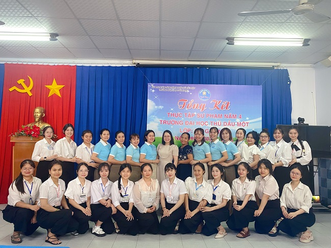 TRƯỜNG MẦM NON TUỔI NGỌC TỔ CHỨC LỄ TỔNG KẾT THỰC TẬP SƯ PHẠM