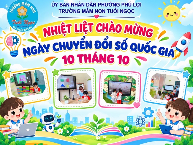 NHIỆT LIỆT HƯỞNG ỬNG NGÀY CHUYỂN ĐỐI SỐ QUỐC GIA 10/10